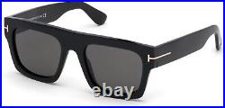 Tom Ford Sunglasses TF 711 01A Black on Black Authentic Designer Frames NEW