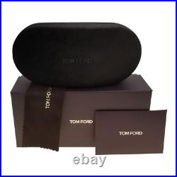 Tom Ford Sunglasses TF 821 FT0821 Kira 01D Black/Gold Polarized Women Oversized