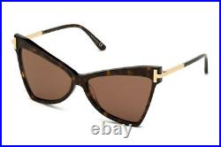 Tom Ford Sunglasses TF0767 0767 52E Dark Havana Brown New Authentic 61-14