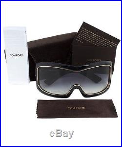 Tom Ford Sunglasses TF305 Olga 01B Black FT0305/S Authentic NEW withCase ITALY