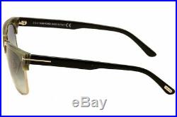 Tom Ford Sunglasses TF367 60B River Beige Horn / Gradient Smoke 57-18-145
