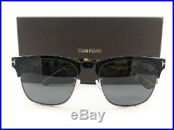 Tom Ford Sunglasses TF386 Louis 01D Black Havana Polarized FT0386/S Authentic