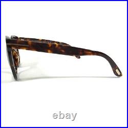 Tom Ford Sunglasses TF502 52F Amarra Tortoise Square Frames with Brown Lenses