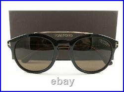 Tom Ford Sunglasses TF515 Newman 05H Tortoise Brown Polarized FT0515/S Authentic