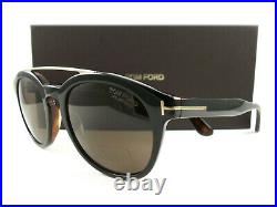 Tom Ford Sunglasses TF515 Newman 05H Tortoise Brown Polarized FT0515/S Authentic