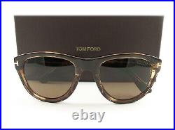 Tom Ford Sunglasses TF520 Benedict 50H Brown Polarized FT0520/S New Authentic