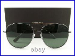 Tom Ford Sunglasses TF621 Jason-02 Gunmetal Green 08R Polarized FT0621/S New
