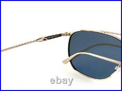 Tom Ford Sunglasses TF692 Kip 28A Gold Gray FT0692/S Authentic New