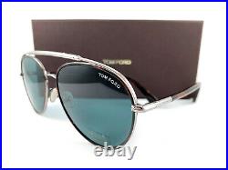 Tom Ford Sunglasses TF748 Curtis 54V Havana Blue FT0748/S Authentic New