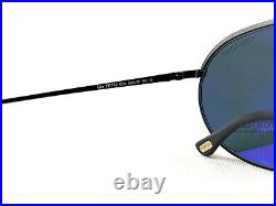 Tom Ford Sunglasses TF772 Gio 02A Black Gray Men's Aviator FT0772/S 59mm