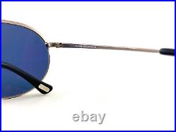 Tom Ford Sunglasses TF772 Gio 13V Matte Ruthenium Blue FT0772/S 59mm