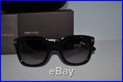 Tom Ford Sunglasses Tom Ford Campbell TF198 01B BLACK Brand New Authentic