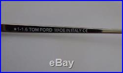 Tom Ford Sunglasses William TF207 17V Palladium Blue James Bond 59mm Authentic