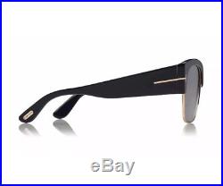 Tom Ford Sunglasses Women TF 554 DAKOTA-02 Black 01A Gradient 55mm NEW CASE