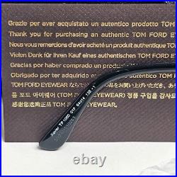 Tom Ford Sunglasses Xavier Black Yellow Gradient Large Pilot FT1060 TF 1060 01F