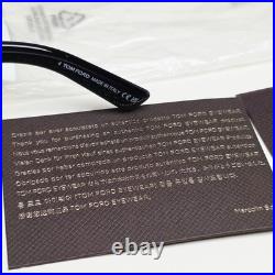 Tom Ford Sunglasses Yvonne Square Black Grey Gradient TF 1117 FT1117 01B 63mm
