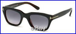 Tom Ford TF 237 FT0237 Snowdon shiny blk havana gradient grey 05B Sunglasses