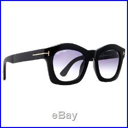 Tom Ford TF 431 Greta 01Z Black Gray Gradient Women's Geometric Sunglasses