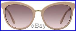Tom Ford TF 461 74F Emma Rose Gold / Rose Brown Gradient Sunglasses NIB FT461