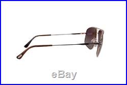 Tom Ford TF 467 JUSTIN 50H Gold Brown POLARIZED Men's Sunglasses Italy NEW