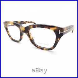Tom Ford TF 5178 055 50 Yellow Tortoise Eyeglass Frames Authentic New