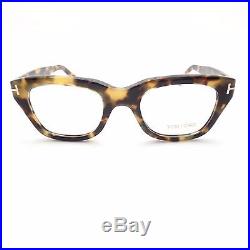 Tom Ford TF 5178 055 50 Yellow Tortoise Eyeglass Frames Authentic New Italy