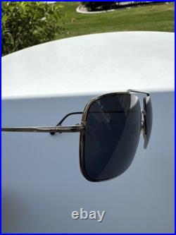 Tom Ford TF-585 Aiden-02 Sunglasses Gold 28A Authentic Grey Lenses #K57