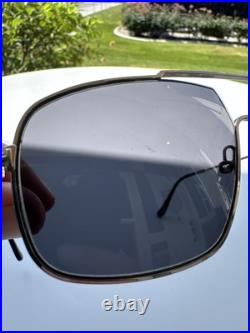 Tom Ford TF-585 Aiden-02 Sunglasses Gold 28A Authentic Grey Lenses #K57