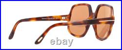 Tom Ford TF 992 52E Delphine-02 Sunglasses HavanaBrown FT 992 52E New