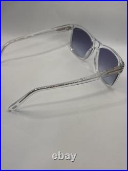 Tom Ford TF0698 26W Giuilo Sunglasses Authentic With Tom Ford Case Blue Lens