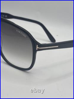 Tom Ford TF0753 01B Raoul Sunglasses Black Flawless Authentic With Case