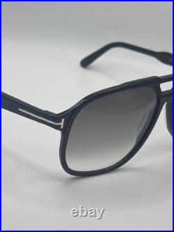 Tom Ford TF0753 01B Raoul Sunglasses Black Flawless Authentic With Case