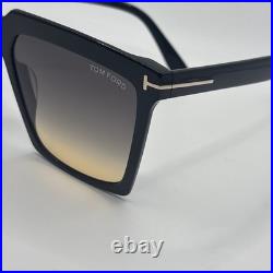 Tom Ford TF0764 01B SABRINA-02 Women's Sunglasses Flawless Brand New With Case