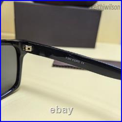 Tom Ford TF0775 Classic Black Square Frame Men's Sunglasses Size 55 22-141