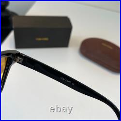 Tom Ford TF0775 Classic Men's Square Sunglasses with Yellow Lenses 52-22-141