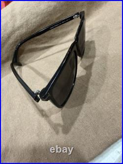 Tom Ford TF0832 -N 01A Fletcher Shiny Lenses Sunglasses Black/Smoke