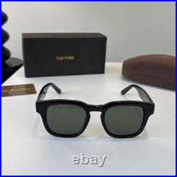 Tom Ford TF0906 Black Frames Unisex Square Sunglasses 145mm