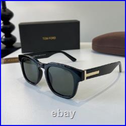 Tom Ford TF0906 Black Frames Unisex Square Sunglasses 145mm