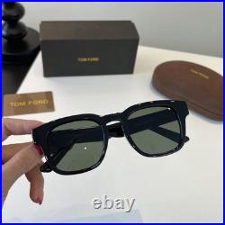 Tom Ford TF0906 Black Frames Unisex Square Sunglasses 145mm