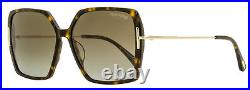 Tom Ford TF1039 Joanna Butterfly Sunglasses 52H Havana/Gold 59mm FT1039