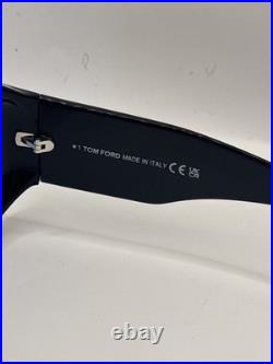 Tom Ford TF1044 01V Bronson Sunglasses Flawless Authentic Blue Lens