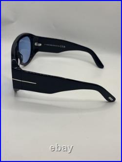 Tom Ford TF1044 01V Bronson Sunglasses Flawless Authentic Blue Lens