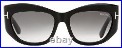 Tom Ford TF1065 Brianna Sunglasses 01B Black 55mm FT1065