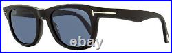 Tom Ford TF1076 Kendel Polarized Sunglasses 01M Black 54mm FT1076
