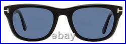 Tom Ford TF1076 Kendel Polarized Sunglasses 01M Black 54mm FT1076