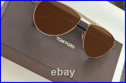 Tom Ford TF108 James Bond 007 Sunglasses Quantum of Solace, 19V, 57-15, 130 GOLD
