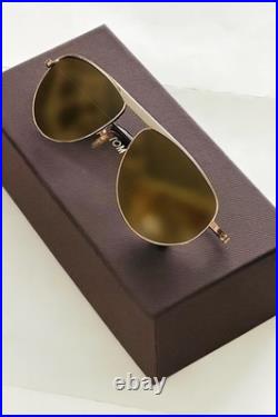Tom Ford TF108 James Bond 007 Sunglasses Quantum of Solace, 19V, 57-15, 130 GOLD