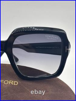 Tom Ford TF1082 01D Kaya Polarized Sunglasses Black Authentic With Case