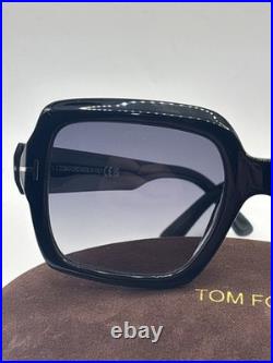 Tom Ford TF1082 01D Kaya Polarized Sunglasses Black Authentic With Case