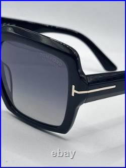 Tom Ford TF1082 01D Kaya Polarized Sunglasses Black Authentic With Case